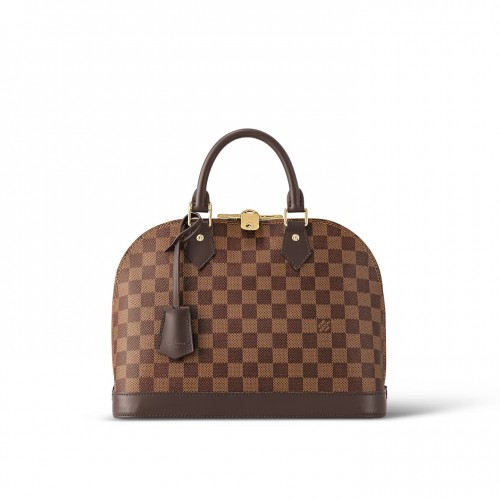 Louis Vuitton Damier Ebene Coated Canvas N53151 Alma PM