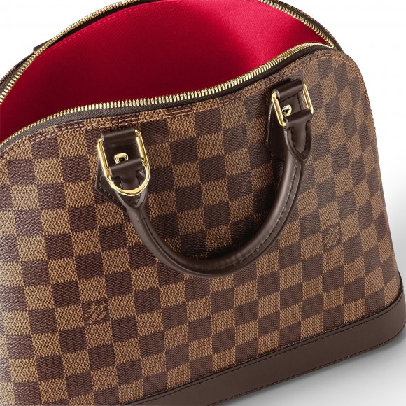 l**is V*t*n damier ebene coated canvas n53151 alma pm