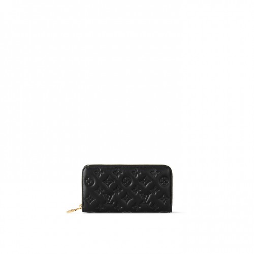 Louis Vuitton Black M81510 Zippy Wallet