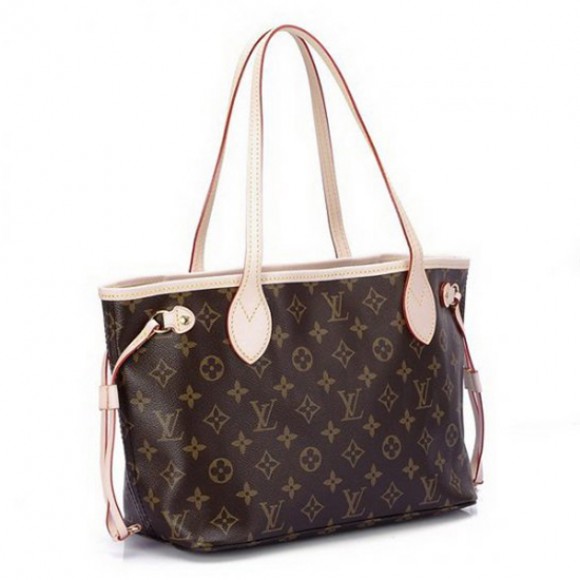 l**is V*t*n m40155 neverfull pm shoulder bag monogram canvas