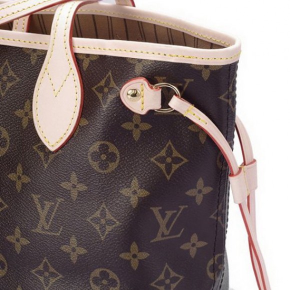 l**is V*t*n m40155 neverfull pm shoulder bag monogram canvas