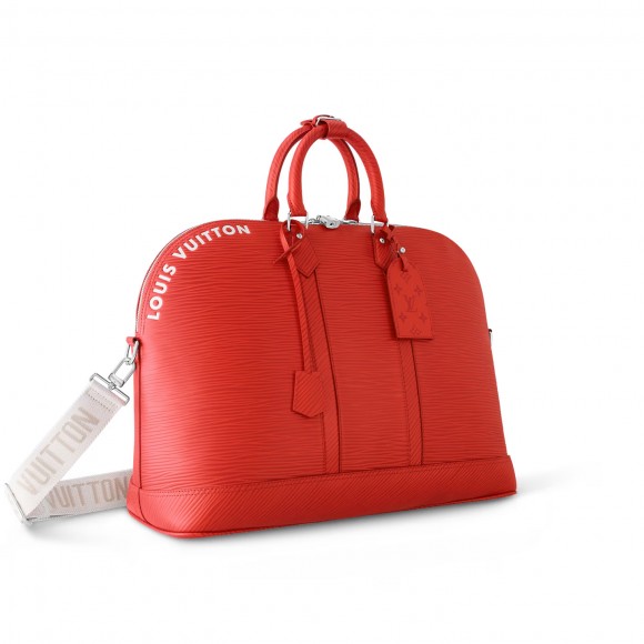 l**is V*t*n vermillon red m23717 alma travel gm