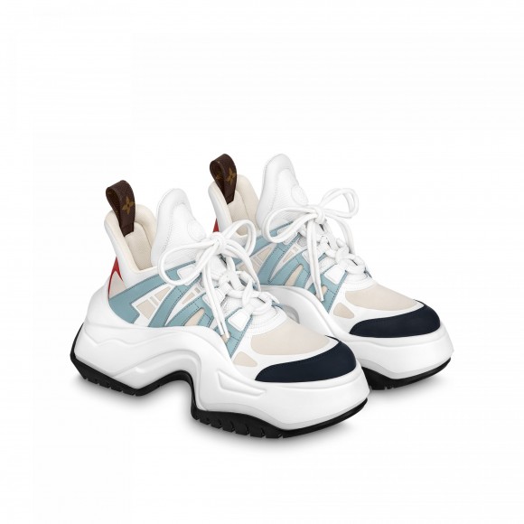 l**is V*t*n lv archlight 2.0 platform sneaker blue gray 1abihw