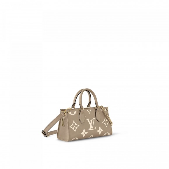 l**is V*t*n m23641 onthego east west dove/cream bicolor monogram empreinte leather