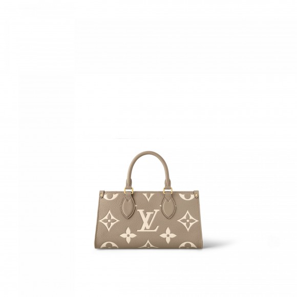 l**is V*t*n m23641 onthego east west dove/cream bicolor monogram empreinte leather