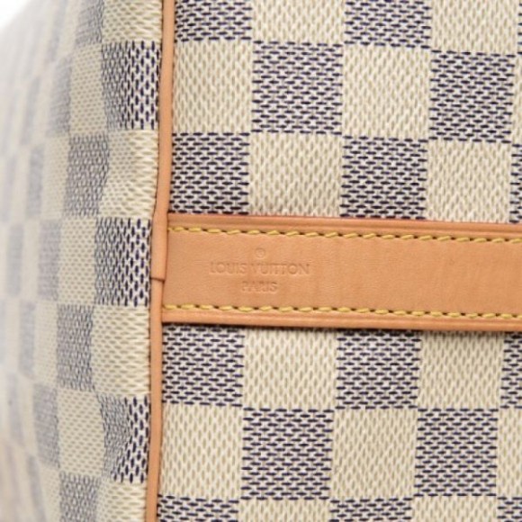 l**is V*t*n damier azur canvas speedy bandouliere 35 n41372