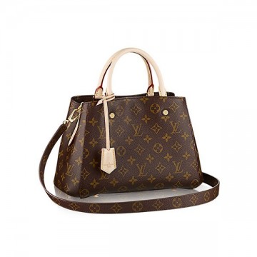 Louis Vuitton M41055 Montaigne BB Tote Bag Monogram Canvas Louis Vuitton M41055 Montaigne BB Tote Bag Monogram Canvas