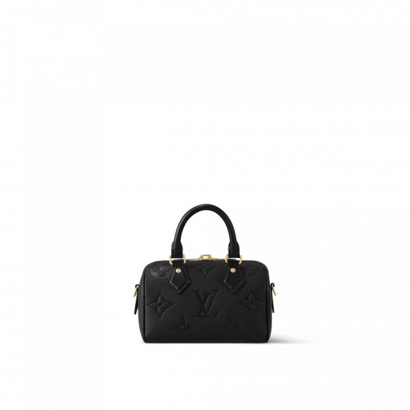 Louis Vuitton M58953 Speedy Bandoulière 20 Monogram Empreinte Leather Black Louis Vuitton M58953 Speedy Bandoulière 20 Monogram Empreinte Leather Black