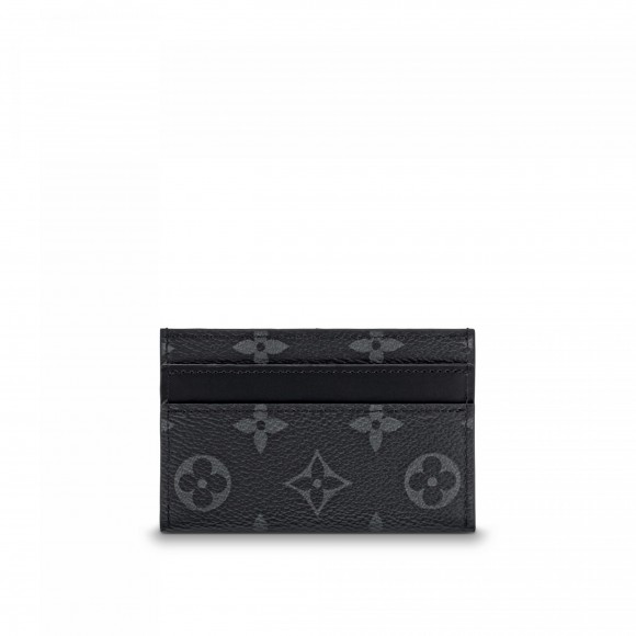 l**is V*t*n m62170 double card holder monogram eclipse