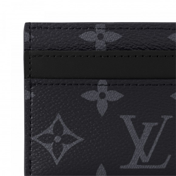 l**is V*t*n m62170 double card holder monogram eclipse