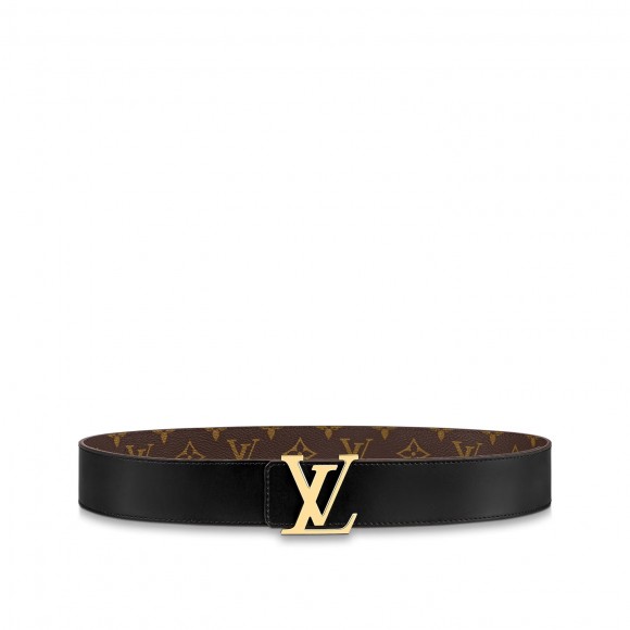 l**is V*t*n m0566q monogram lv initiales 40mm reversible belt