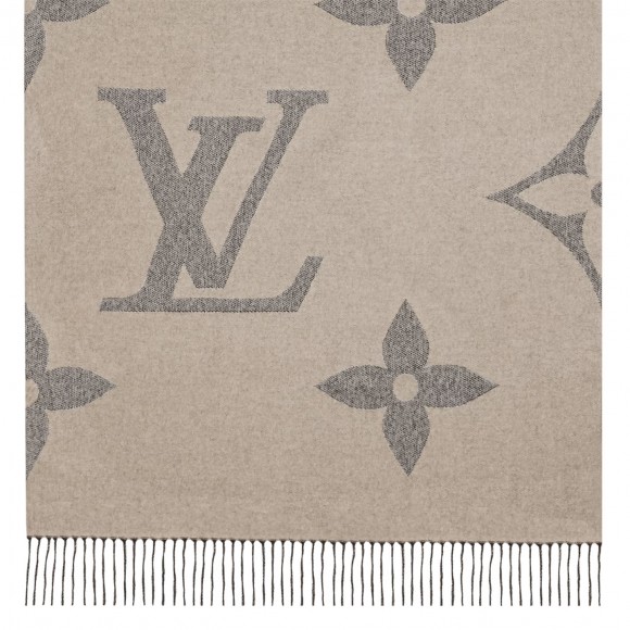 l**is V*t*n light grey m77951 mng giant scarf