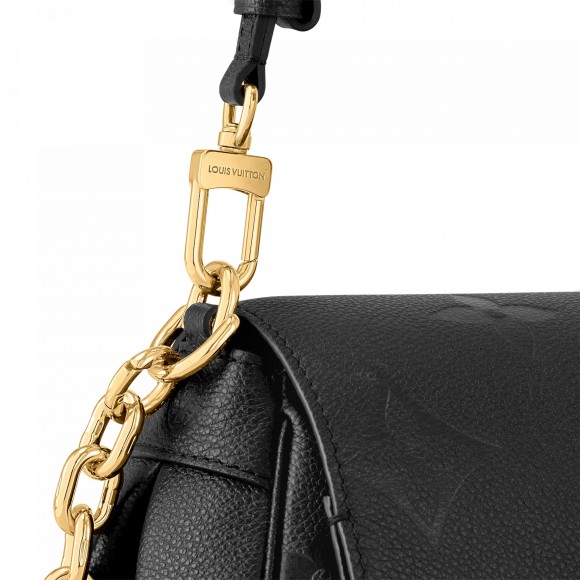 l**is V*t*n m45813 favorite monogram empreinte leather black