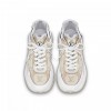 Louis Vuitton LV Run 55 Sneaker Monogram denim Beige 1ABHR7