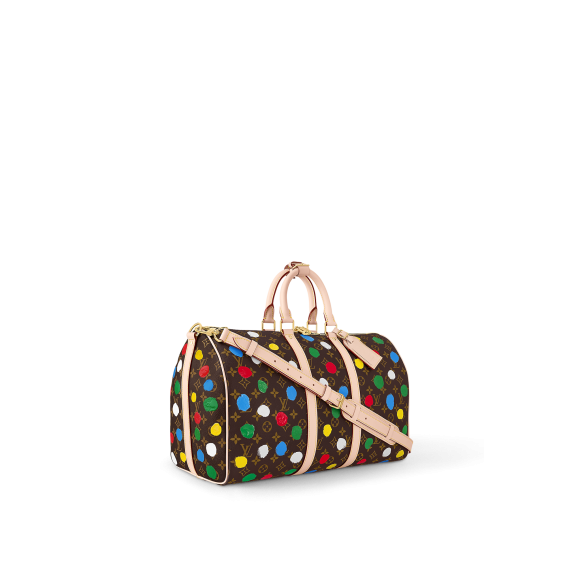 Louis Vuitton M46377 LV x YK Keepall 45 Bag Louis Vuitton M46377 LV x YK Keepall 45 Bag