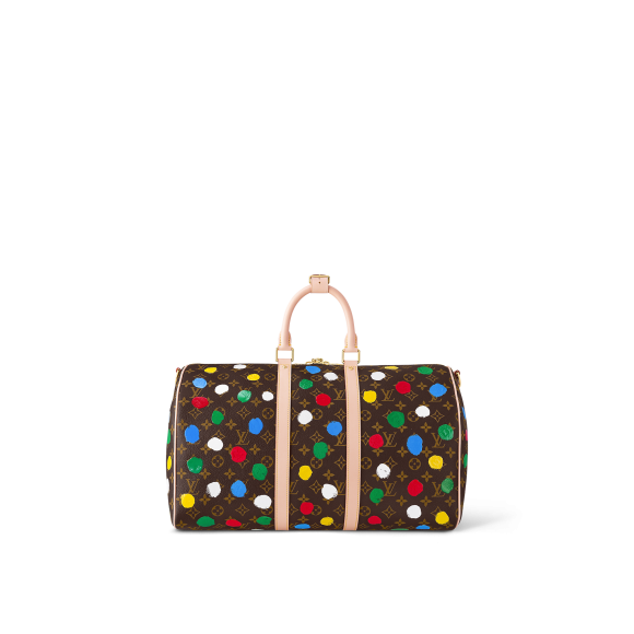 Louis Vuitton M46377 LV x YK Keepall 45 Bag Louis Vuitton M46377 LV x YK Keepall 45 Bag