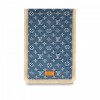 Louis Vuitton MP2703 Blue Shearling Denim Scarf