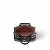 Louis Vuitton M58947 Speedy Bandoulière 25 Bicolor Monogram Empreinte Leather Black Beige