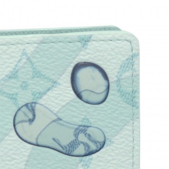 Louis Vuitton M82371 Pocket Organizer Crystal Blue Louis Vuitton M82371 Pocket Organizer Crystal Blue