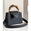 Louis Vuitton Capucines MM M58732 Black