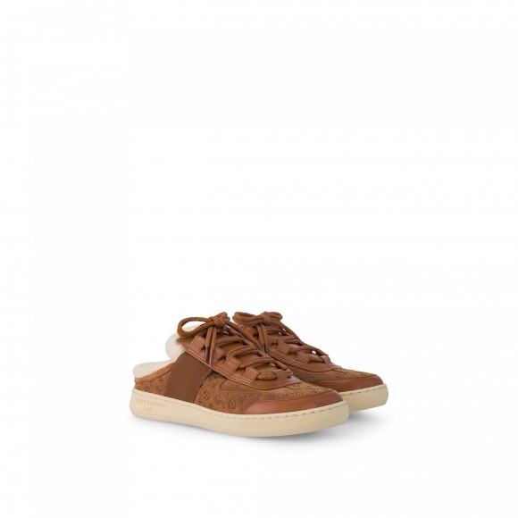 l**is V*t*n lous open back sneaker cognac brown 1acadb