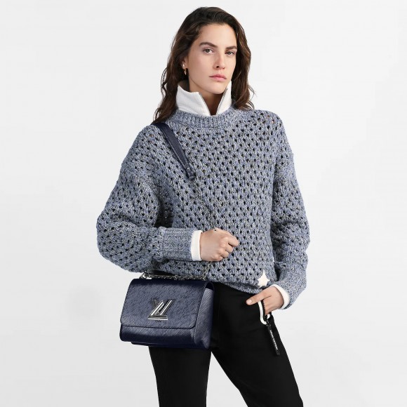 Louis Vuitton Navy Blue M21028 Twist MM Louis Vuitton Navy Blue M21028 Twist MM