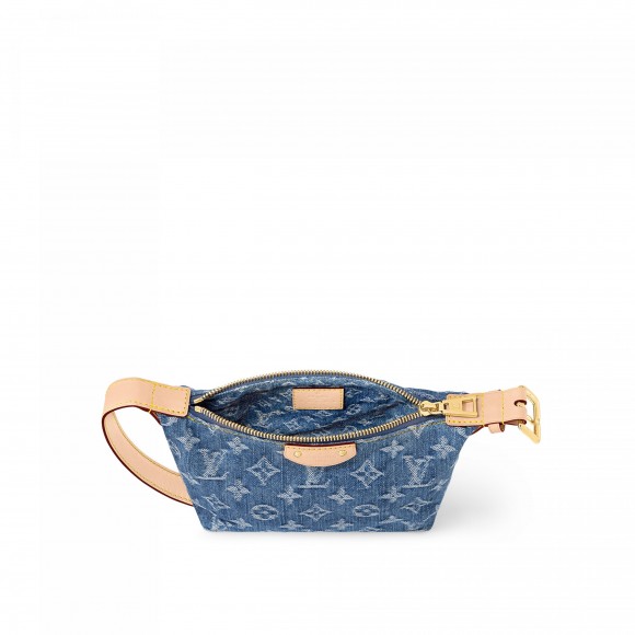 l**is V*t*n m82949 hills pochette denim blue