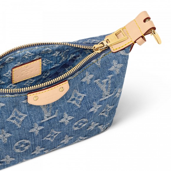 l**is V*t*n m82949 hills pochette denim blue