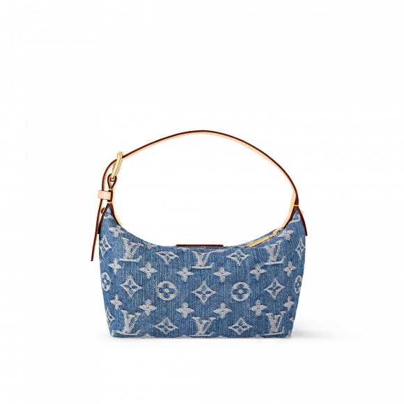 l**is V*t*n m82949 hills pochette denim blue