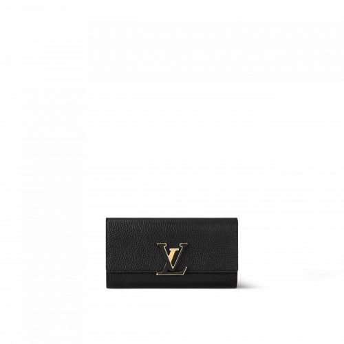 Louis Vuitton M61248 Capucines Wallet Black Louis Vuitton M61248 Capucines Wallet Black
