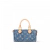 Louis Vuitton M82950 Nano Speedy Denim Blue