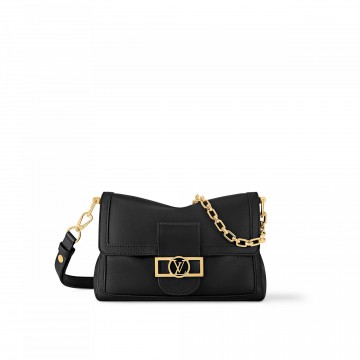 Louis Vuitton M25209 Dauphine Soft MM Black Louis Vuitton M25209 Dauphine Soft MM Black