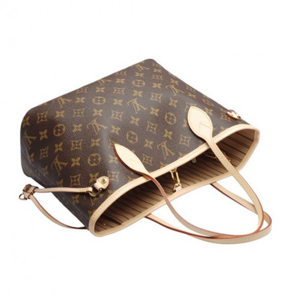 l**is V*t*n m41000 neverfull pm shoulder bag monogram canvas