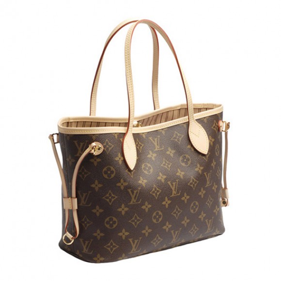 l**is V*t*n m41000 neverfull pm shoulder bag monogram canvas