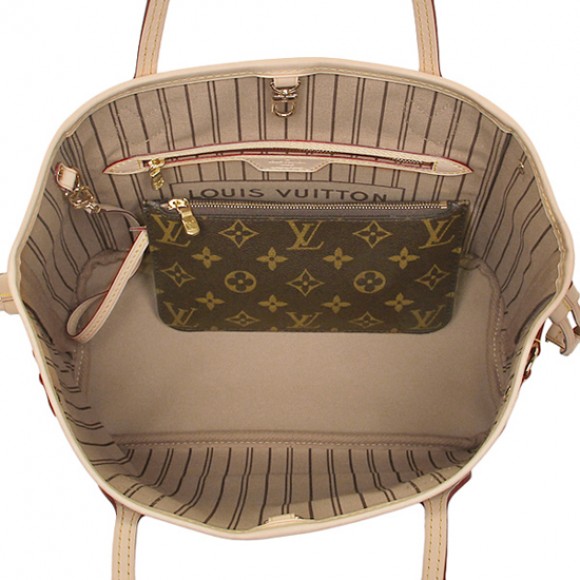 l**is V*t*n m41000 neverfull pm shoulder bag monogram canvas