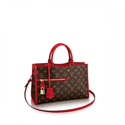 Louis Vuitton Monogram Canvas Popincourt PM Red M43433 Louis Vuitton Monogram Canvas Popincourt PM Red M43433