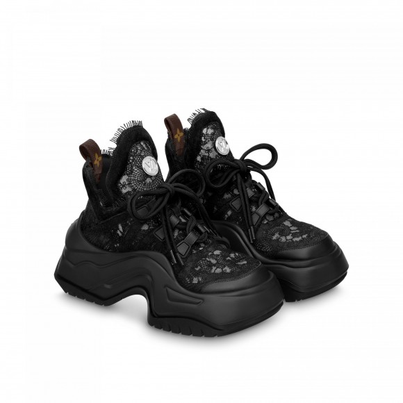 l**is V*t*n lv archlight 2.0 platform sneaker black 1abi3u