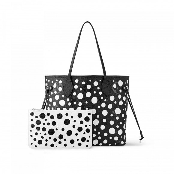 l**is V*t*n lv x yk neverfull mm m46390 black white