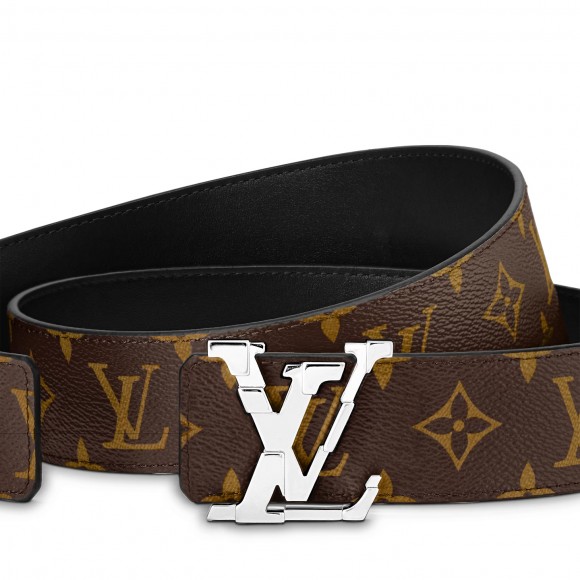 l**is V*t*n m8389u monogram lv pixel 40mm reversible belt