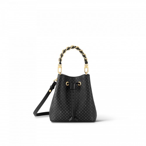 Louis Vuitton M22598 Calfskin Black Néonoé BB Louis Vuitton M22598 Calfskin Black Néonoé BB