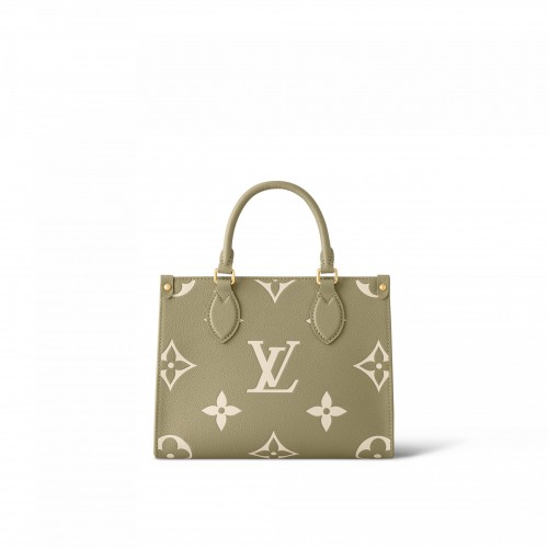 Louis Vuitton M46647 OnTheGo PM Khaki Cream