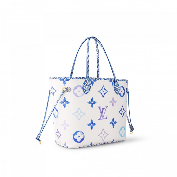 l**is V*t*n m22979 neverfull mm blue monogram