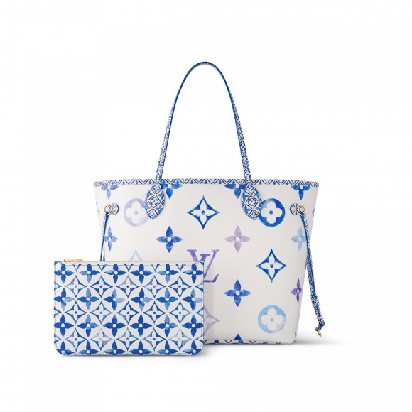 l**is V*t*n m22979 neverfull mm blue monogram