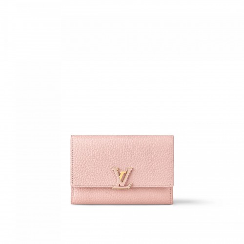 Louis Vuitton M82361 Capucines Compact Wallet Rose Jasmine Louis Vuitton M82361 Capucines Compact Wallet Rose Jasmine