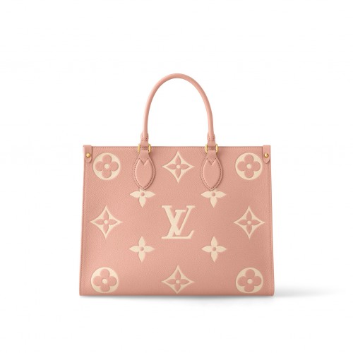 Louis Vuitton OnTheGo MM M46286 Trianon Pink Cream Louis Vuitton OnTheGo MM M46286 Trianon Pink Cream