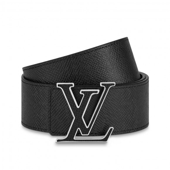 l**is V*t*n m0157u black lv initiales 40mm reversible belt