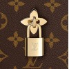 Louis Vuitton Flower Zipped Tote BB Black M44351