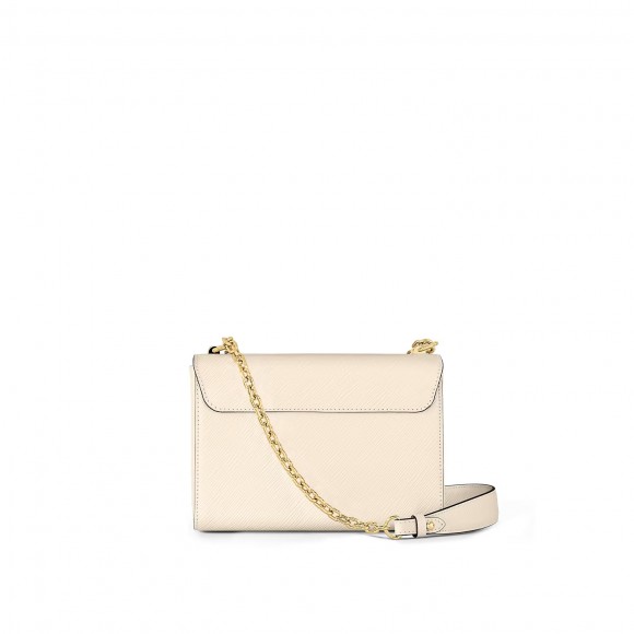 Louis Vuitton Quartz White M21116 Twist MM Louis Vuitton Quartz White M21116 Twist MM