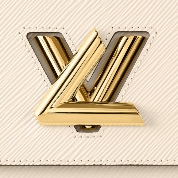 Louis Vuitton Quartz White M21116 Twist MM Louis Vuitton Quartz White M21116 Twist MM