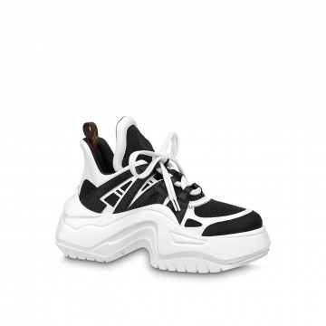 Louis Vuitton LV Archlight 2.0 Platform Sneaker Black White 1ABIMU Louis Vuitton LV Archlight 2.0 Platform Sneaker Black White 1ABIMU